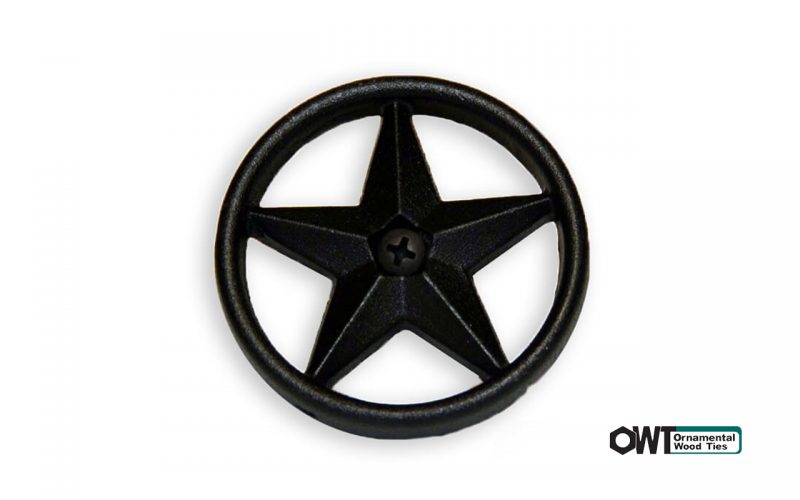 ozco-2-3:8″ Decorative Metal Star (10PK)